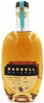 Buy Barrell Whiskey 7 Years Barrel Strength Online