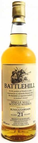 Buy Battlehill Bunnahabhain 21 Year Old Single Malt Scotch Online