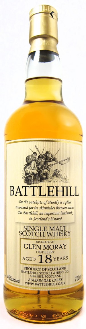 Buy Battlehill Glen Moray 18 Year Old Single Malt Scotch Online