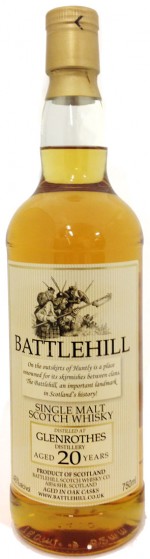 Buy Battlehill Glenrothes 20 Year Old Single Malt Scotch Online