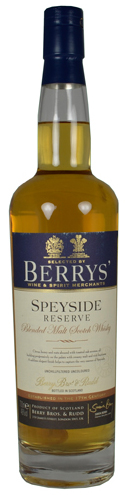 Buy Berrys' Speyside Reserve Blended Scotch Online