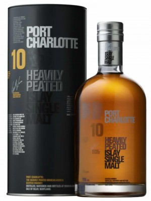 Buy Bruichladdich Port Charlotte Heavily Peated 10 Year Old Single Malt Scotch Online