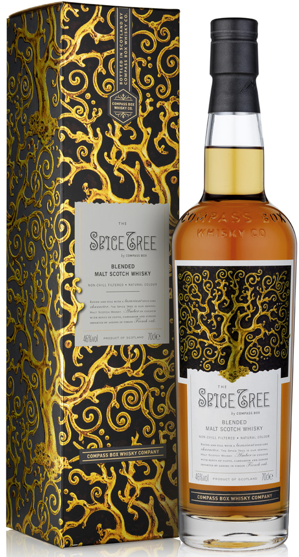 Compass Box the Spice Tree Blended Malt Whisky 750ml The Whiskey Library