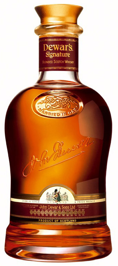 Dewar's Signature Blended Scotch 750ml - The Whiskey Library