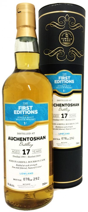First-Editions-Auchentoshan-17-Year-Old-Single-Malt-Scotch-1997 Buy First Editions Auchentoshan 17 Year Old Single Malt Scotch 1997 Online