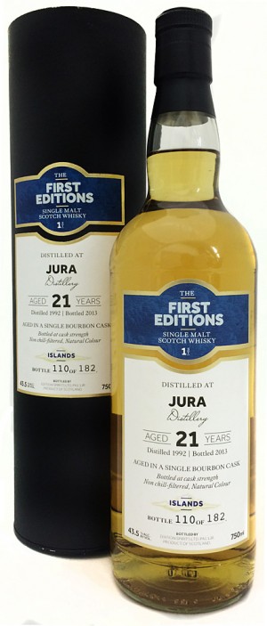 First-Editions-Isle-of-Jura-21-Year-Old-Single-Malt-Scotch-1992 Buy First Editions Isle of Jura 21 Year Old Single Malt Scotch 1992 Online