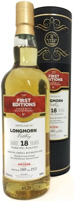 Buy First Editions Longmorn 18 Year Old Single Malt Scotch Online