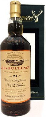 Buy Gordon & MacPhail Old Pulteney 21 Year Old Single Malt Scotch Online