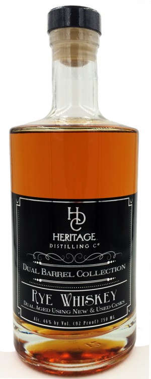 Buy Heritage Dual Barrel Rye Whiskey Online