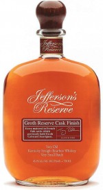 Buy Jefferson's Groth Reserve Cask Finished Bourbon Whiskey Online