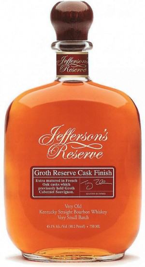 Buy Jefferson's Groth Reserve Cask Finished Bourbon Whiskey Online
