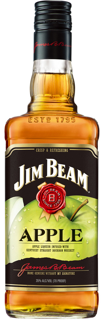 Jim Beam Apple Flavored Bourbon 1L - The Whiskey Library