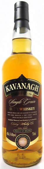 Buy Kavanagh Single Grain Irish Whiskey Online