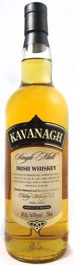 Buy Kavanagh Single Malt Irish Whiskey Online