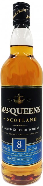 Buy MacQueens 8 Year Old Blended Scotch Whisky Online