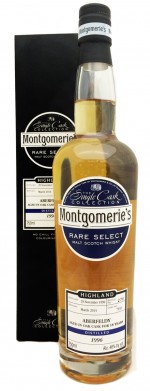 Buy Montgomerie's Aberfeldy 18 Year Old Single Malt Scotch 1996 Online