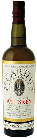 Buy Mccarthys Oregon Single Malt Whiskey Online